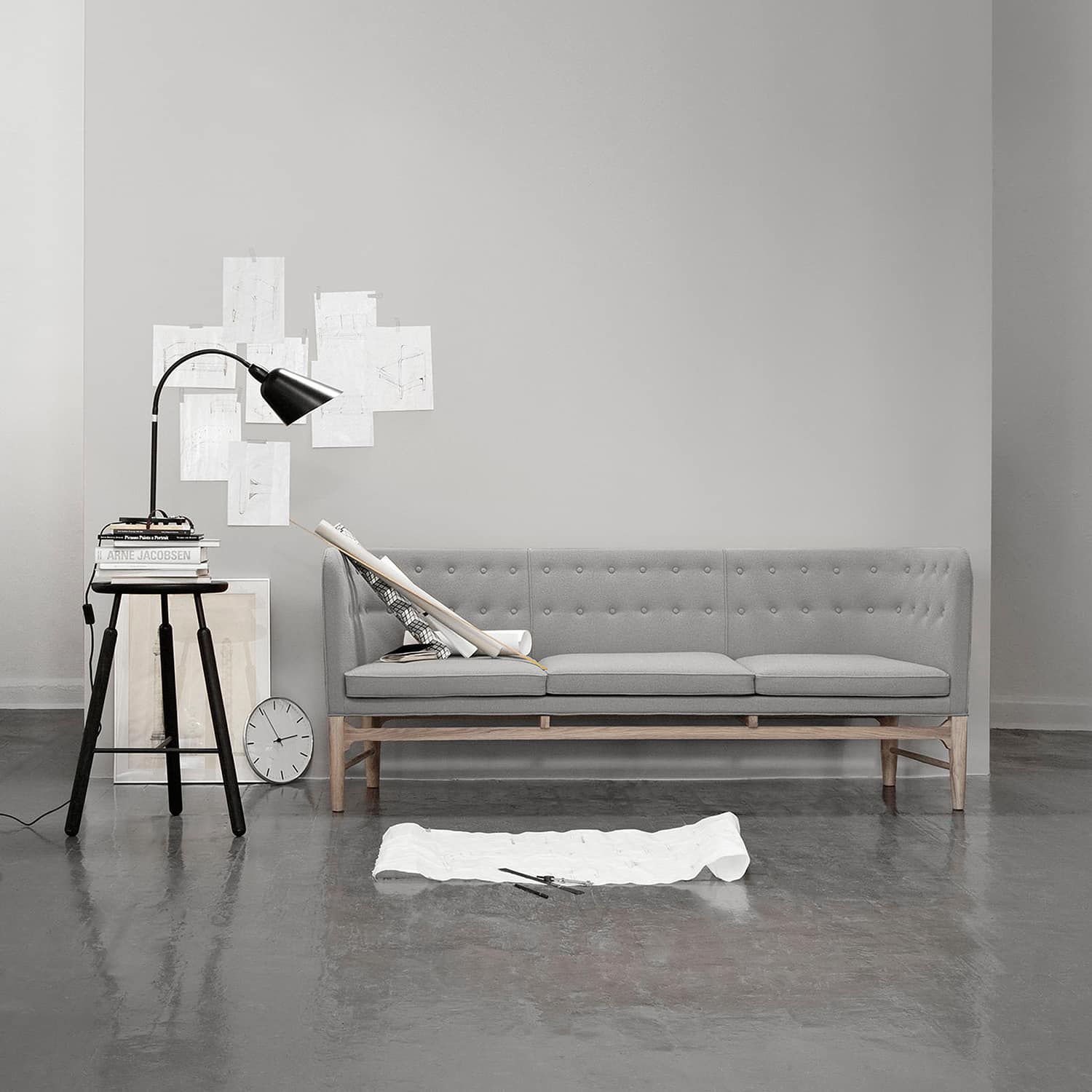 Tradition Aj Sofa 0469 H+©j | Scandinavian Design