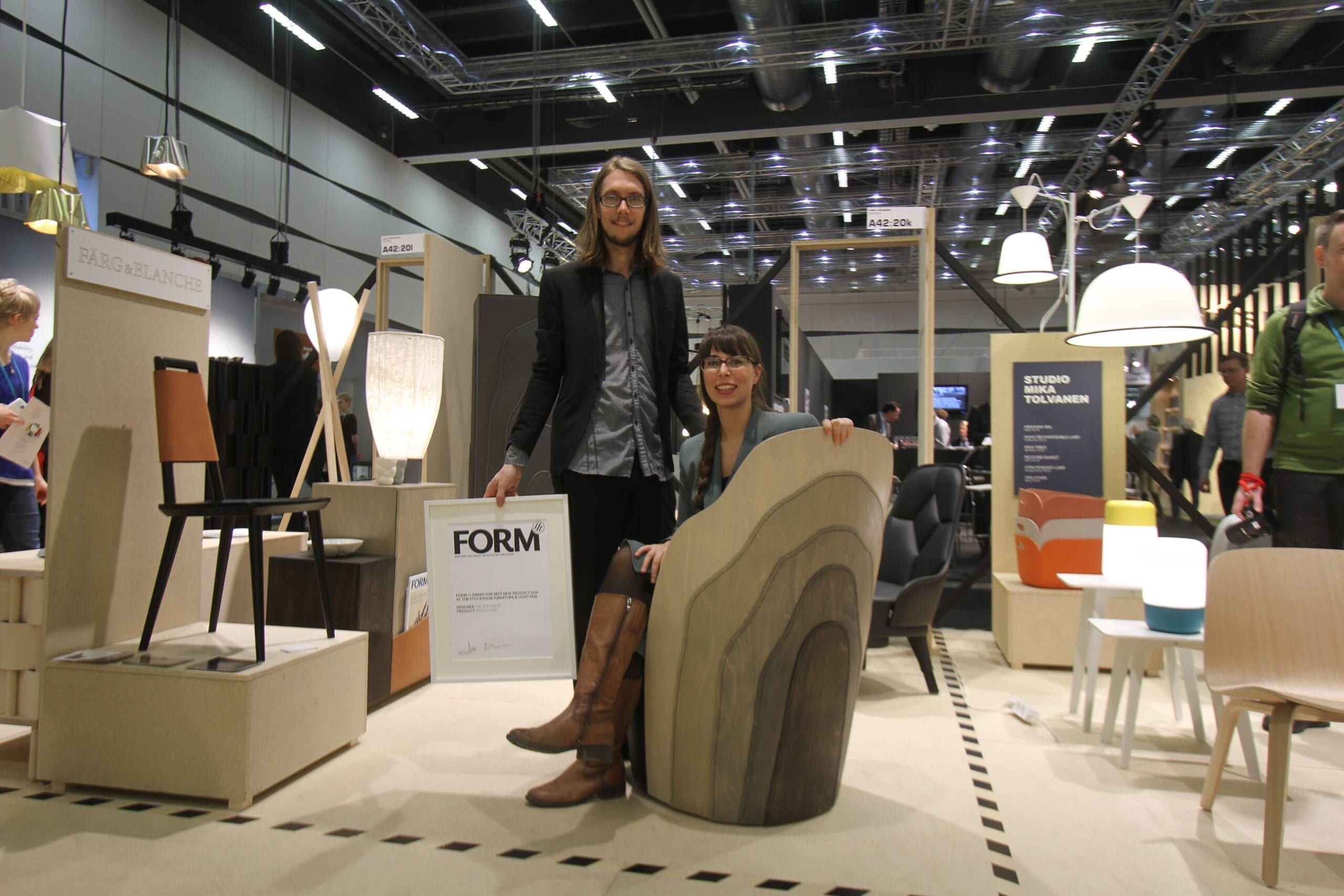 Färg & Blanche winnner of Form +1 Award!