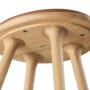 01322 HighStool 69 OiledOak StdLæder Detail1