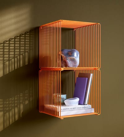 Panton Wire in Tangerine for Verner Panton 100th Anniversary