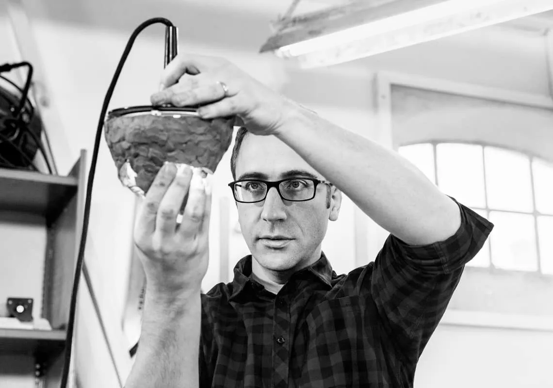 Stefan Borselius Swedish furniture designer innovative materials traditional craftsmanship contemporary