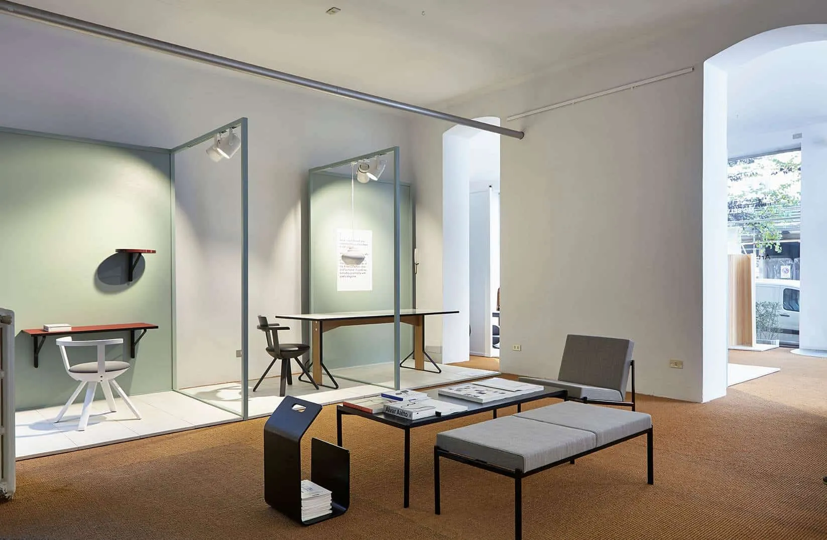 The exhibition Artek - Art & Technology at MC Selvini in Milan ...