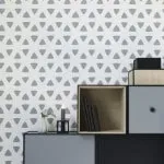 Bylassen Frame Flow Wallpaper Kubus 1 Lifestyle High Res | Scandinavian Design