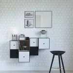Bylassen Frame Flow Wallpaper Kubus 4 Ml42 Barstool View Lifestyle High Res | Scandinavian Design