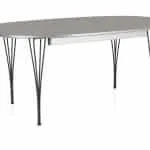 Super Elliptical Extension Table Series | Scandinavian Design
