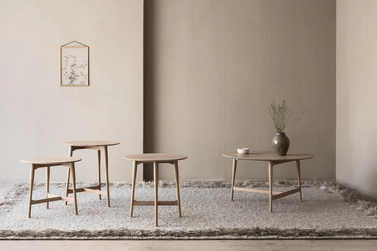 Soffbord Kiltapp Smabord Kiltapp Vitoljad Ek | Scandinavian Design