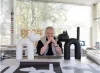 Eero Aarnio Finnish design pioneer experimenting with plastics organic forms creating Ball Chair Bubble Chair museum pieces