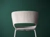 Marée chair range in 100% recycled plastic with tide-inspired design by Jens Martin Skibsted