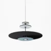 Slice acoustic pendant by Halskov Dalsgaard for Zero lighting with felt discs