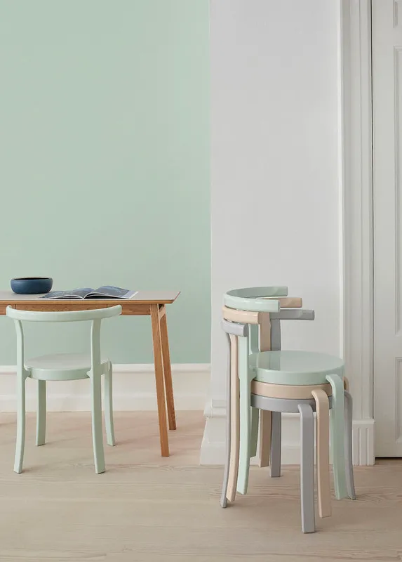 Magnus Olesen 8000 Series chairs Rud Thygesen Johnny Sørensen nine new retro colors relaunch