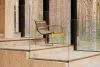 Anderssen Voll Kinn lounge chair featuring Hydro Circal recycled aluminum with Scandinavian pine construction