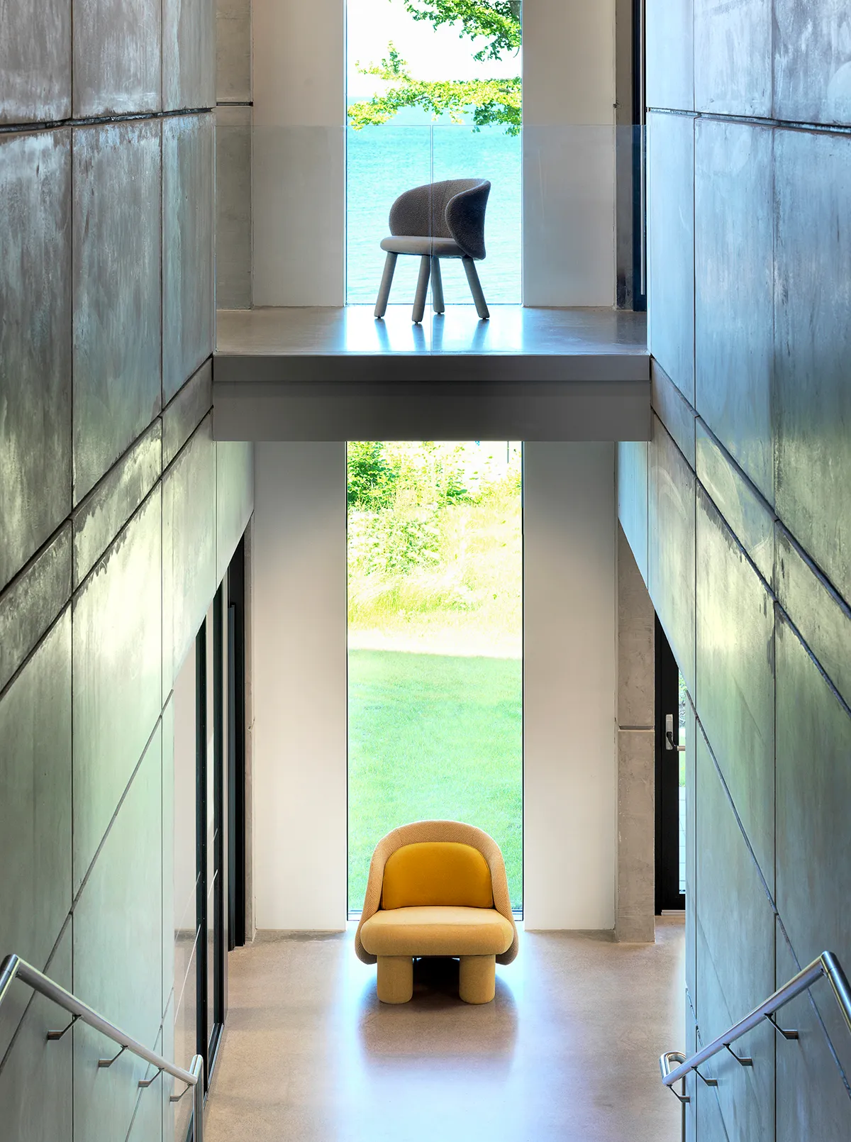 Johanson Poodle chair by Anna Herrmann and Alexander Lervik featuring rounded forms and bold design