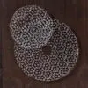 Målerås Swedish Cracker by Färg & Blanche featuring handcrafted crystal knäckebröd inspired design