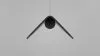 Detail view of Svala pendant showing refined construction and quality Swedish lighting craftsmanship materials