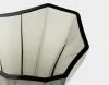 Detail view of Reed vase showing Monica Förster's signature fold lines creating organic movement in glass