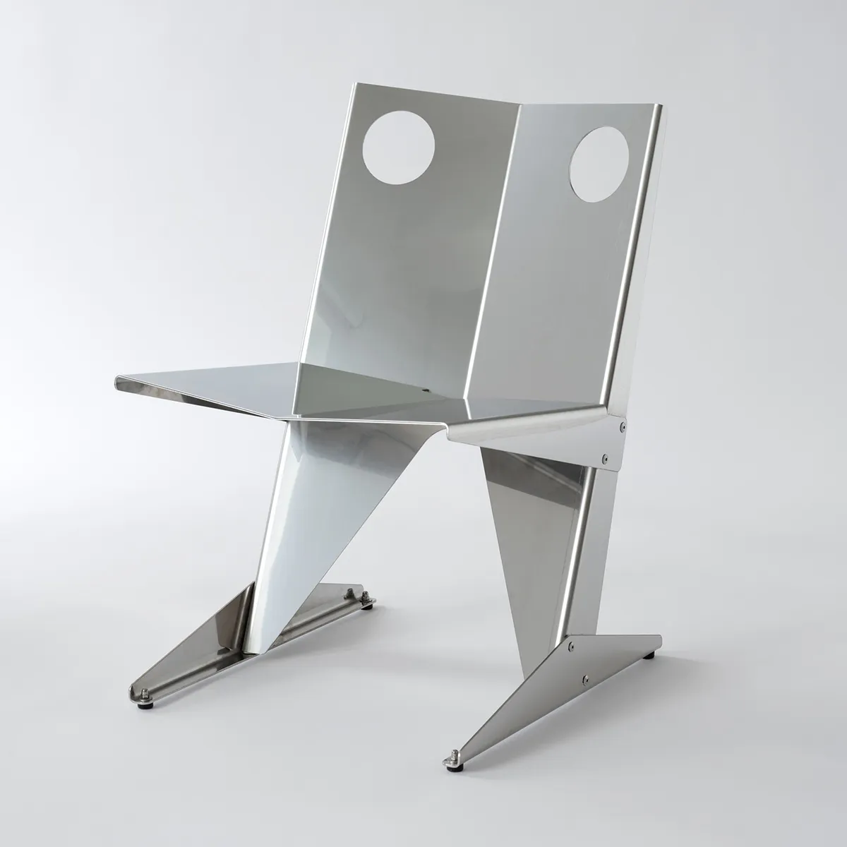 EXXO David Ericsson Bebo Objects love story stainless steel chair Swedish industrial design sustainable