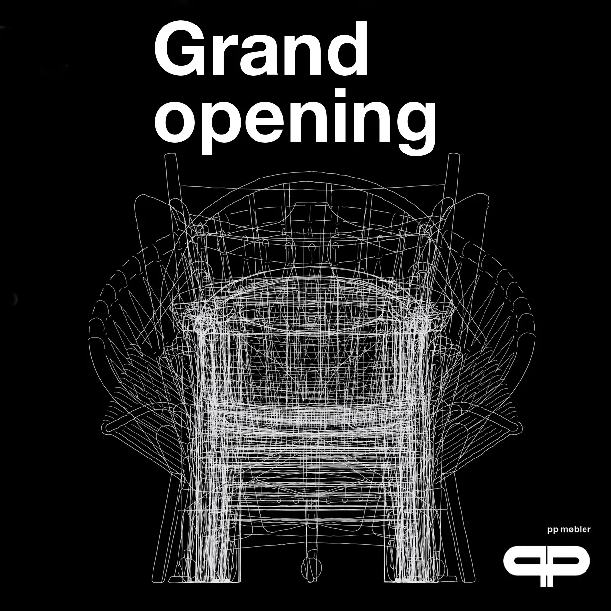 PP Møbler first flagship store Copenhagen 3daysofdesign 2023 Hans Wegner furniture Danish craftsmanship showroom opening