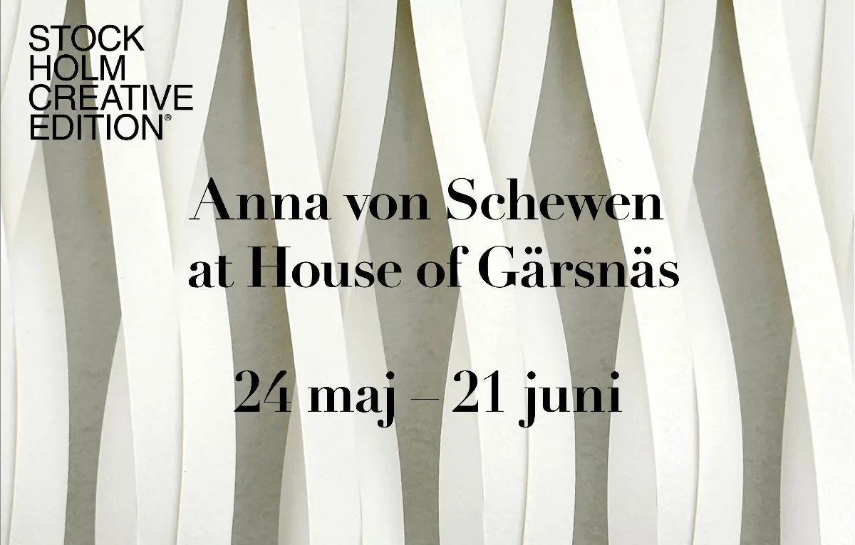Anna von Schewen exhibits at House of Gärsnäs