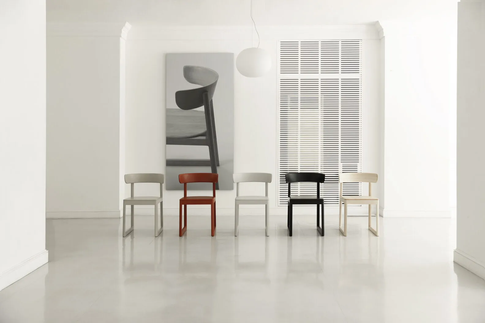 Expanded EN Collection featuring new all-wooden chair version and subtle color palette designed by Cecilie Manz for Maruni