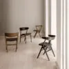 Complete Sibast classic collection No 7 8 9 chairs anniversary edition various wood finishes Danish furniture