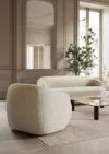 Barba furniture series by Andreas Engesvik for Fogia featuring signature rounded forms and sculptural volumes