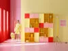 Montana x Tekla Evelina Severin color collaboration displaying vibrant chromatic combinations across modular furniture systems