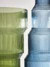 Pavilion tableware collection by design studio Front for Kosta Boda featuring contemporary glass forms