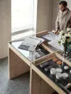 Moodbord by Modesty Concept for Blå Station providing innovative space for creativity and inspiration in modern workplaces.