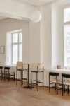 Expanded Plan collection by Barber Osgerby for Fredericia featuring new furniture pieces that extend the original design concept.