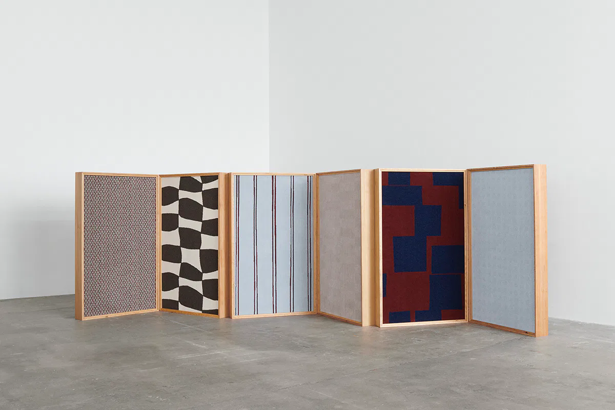 SHE collection featuring 100% wool carpets with contemporary patterns designed by Laura Bilde and Linnea Blæhr for Ege.
