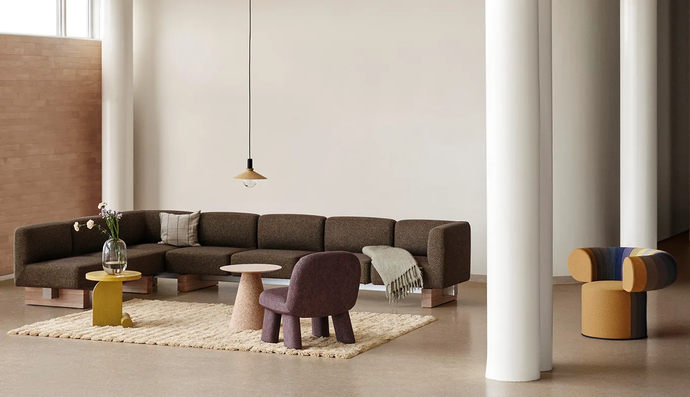 Blå Station Swedish furniture company innovative design Åhus factory sustainable production creative collaborations