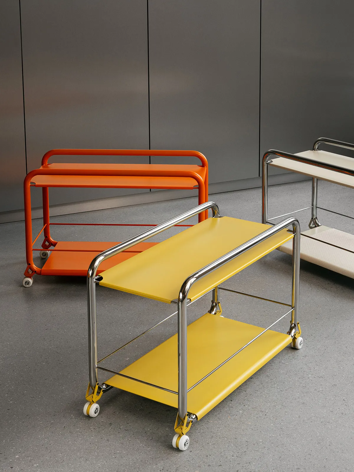 Tension trolley by Gustav Winsth for Lammhults with contemporary design and versatile functionality for modern workspaces