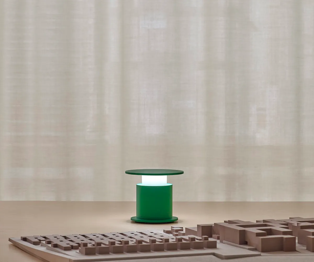 W241 Faro battery lamp by David Chipperfield for Wästberg with minimalist design and portable functionality