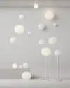 Architecture firm Snøhetta has extended the contemporary Volum lighting collection for Italian manufacturer Lodes with four new floor variants that enhance the series' versatility.