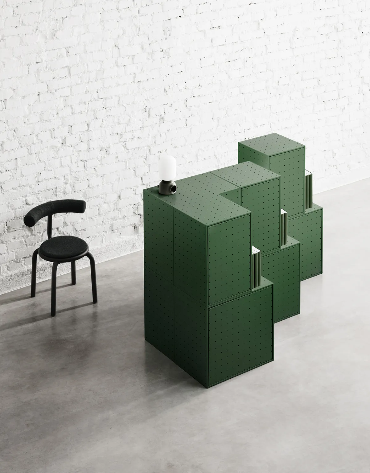 Innovative Center modular system by Form Us With Love expanding String Furniture's versatile solutions