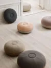 CM Pouf by Cecilie Manz for Fritz Hansen in new contemporary textiles and color options