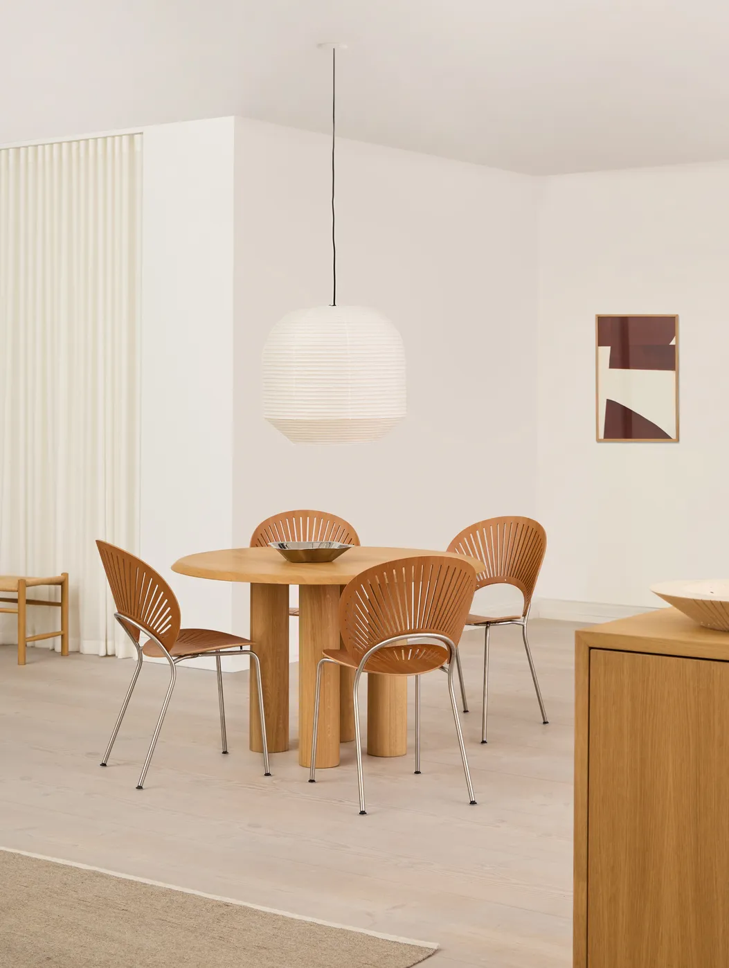 Iconic Trinidad chair by Nanna Ditzel for Fredericia now available in exclusive new wood options