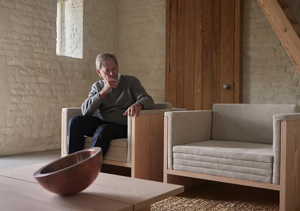 Dinesen celebrates 30-year creative partnership with minimalist architect John Pawson