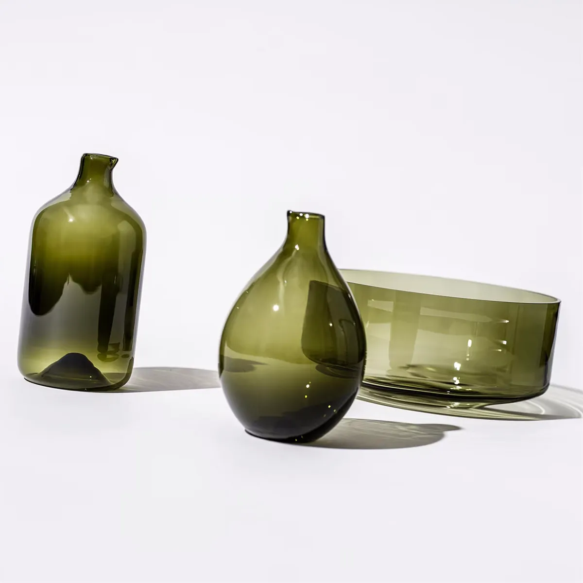 Iconic Bird Bottle Bowl collection honoring Finnish glass designer Timo Sarpaneva by Iittala
