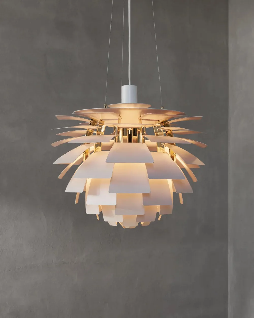 Iconic PH Artichoke pendant lamp anniversary edition by Poul Henningsen for Louis Poulsen