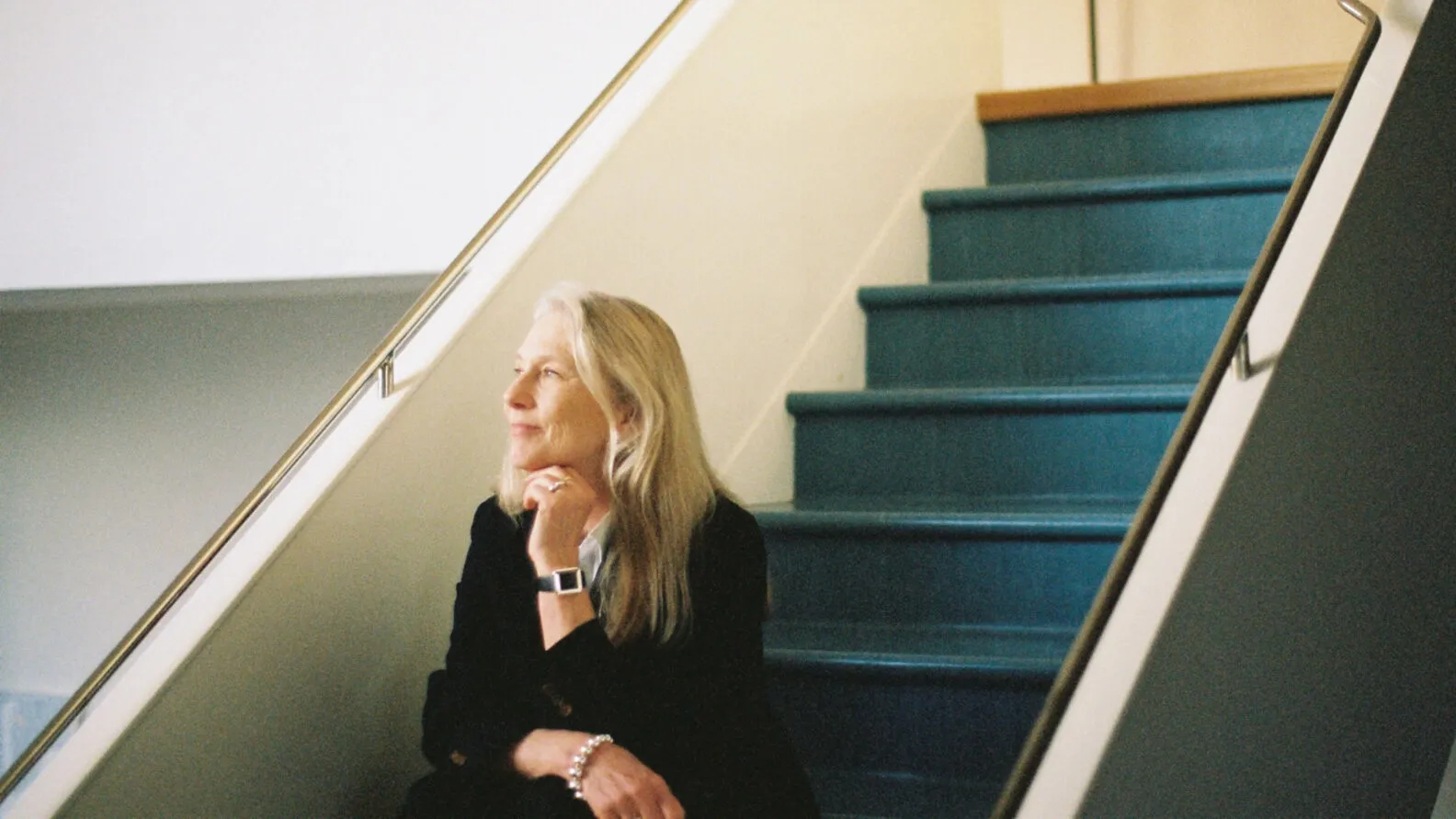 Gunilla Allard portrait highlighting the designer's collaborative practice with Lammhults developing distinctive furniture