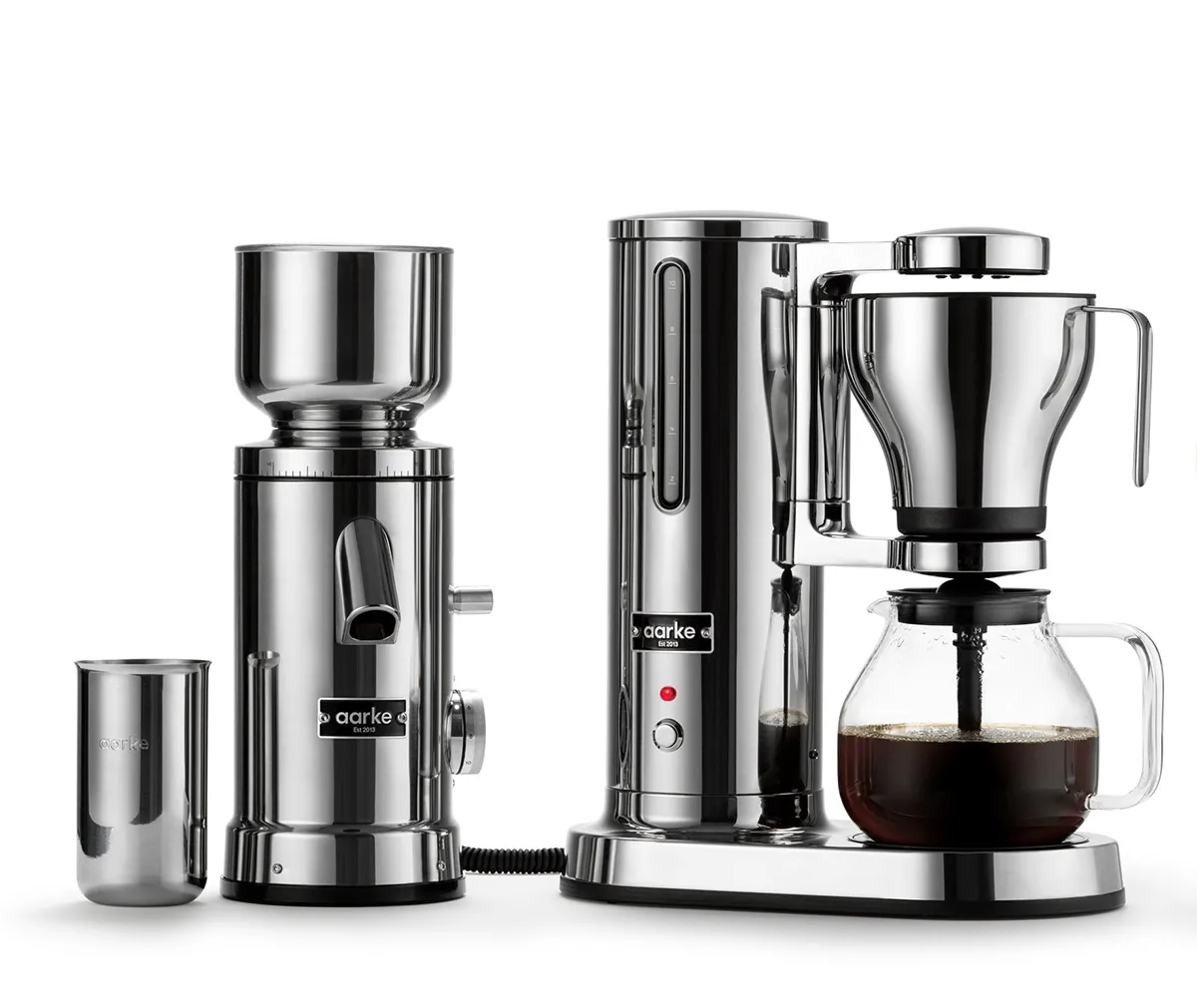 DRIP coffee system by Aarke featuring next-level integration of brewing components for enhanced home coffee experience