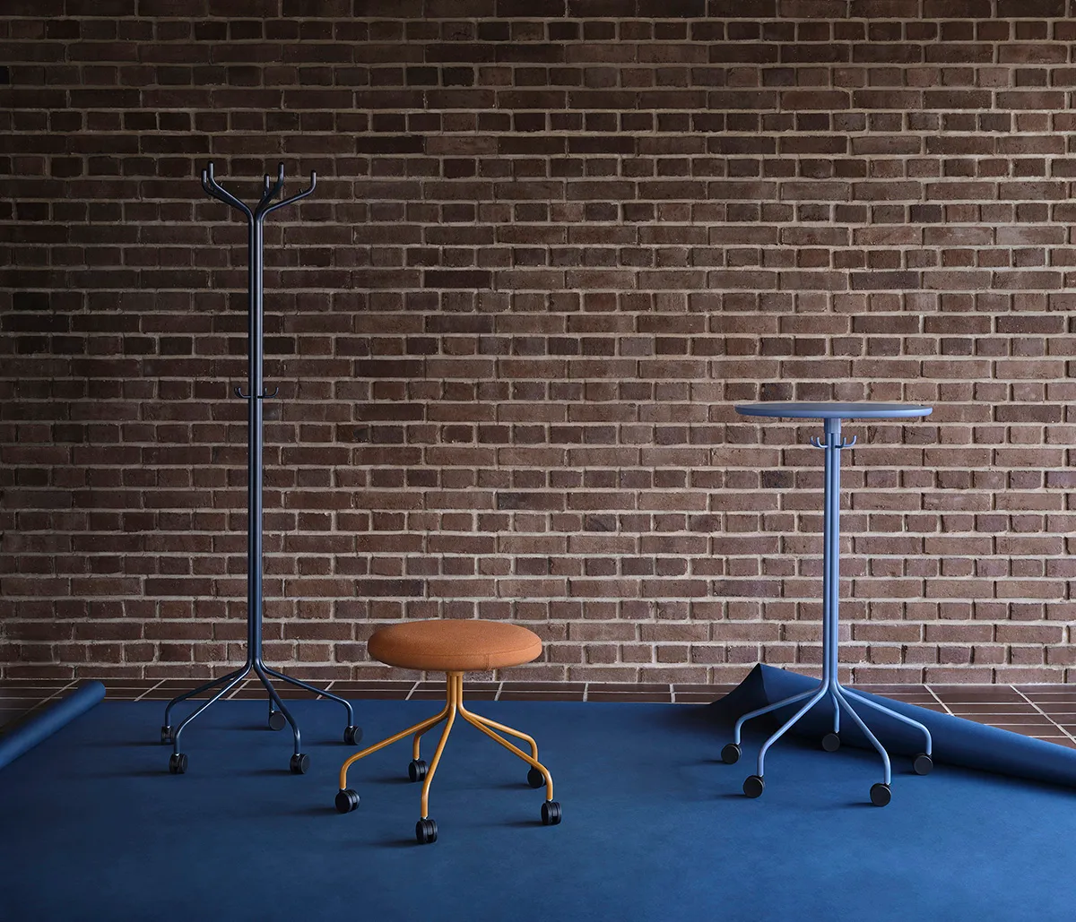 SIT DOWN & ROLL by Louise Hederström for Skandiform featuring flexible seating solutions that adapt to changing work postures