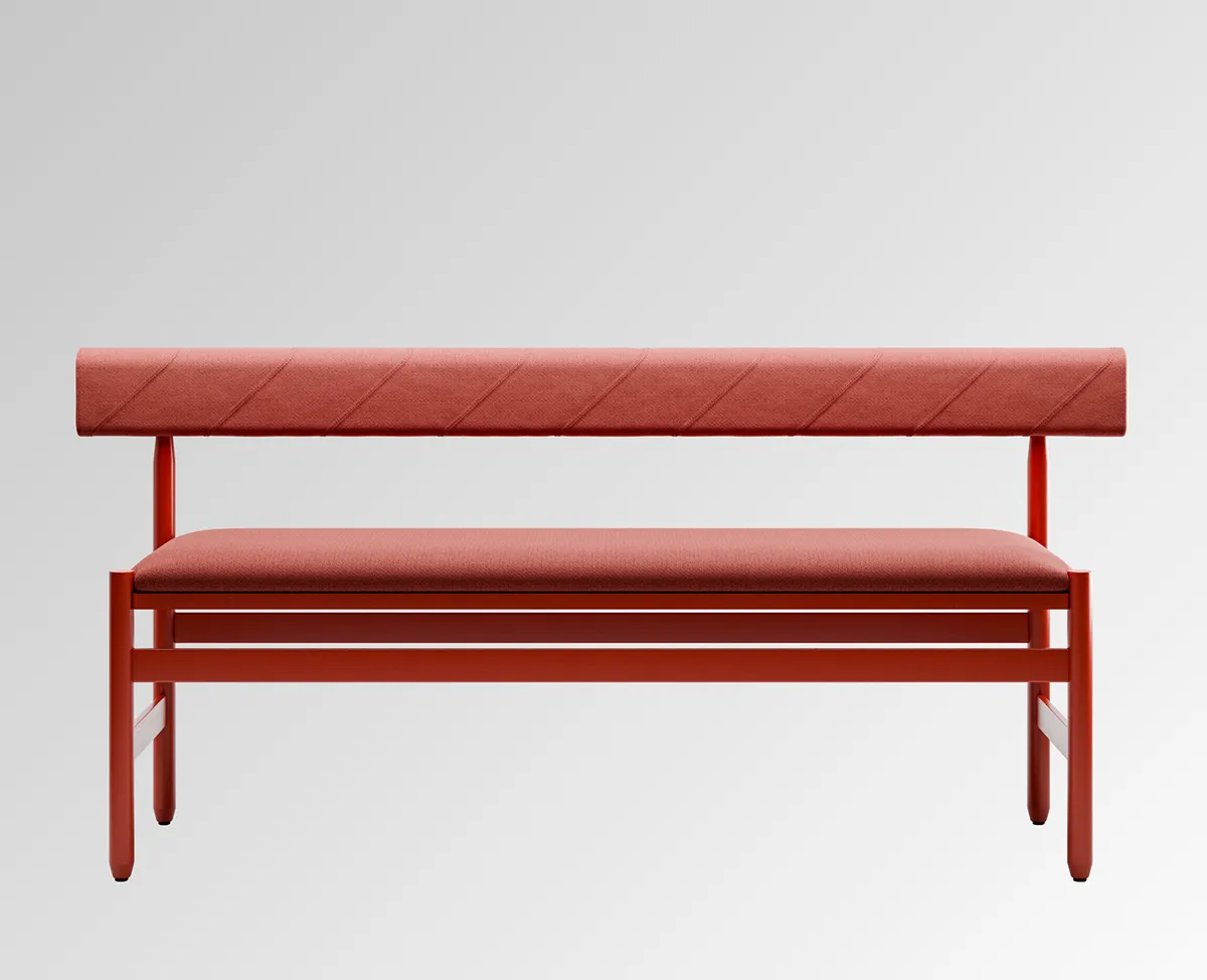 BOTERO sofa by Matti Klenell and Peter Andersson for Källemo featuring voluminous forms inspired by Fernando Botero's art
