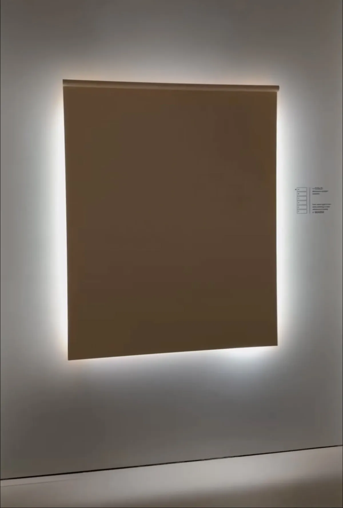 Daylight lamp installation showing multiple units creating dynamic lighting patterns