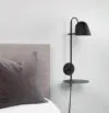 Streck Bleck by Joel Karlsson for Örsjö Belysning featuring integrated lamp and table design with minimalist aesthetic
