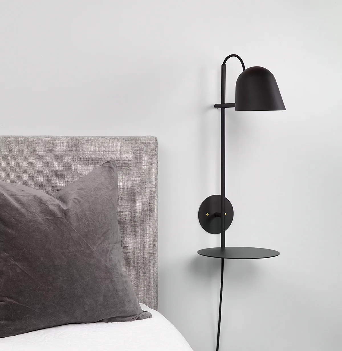 Streck Bleck by Joel Karlsson for Örsjö Belysning featuring integrated lamp and table design with minimalist aesthetic
