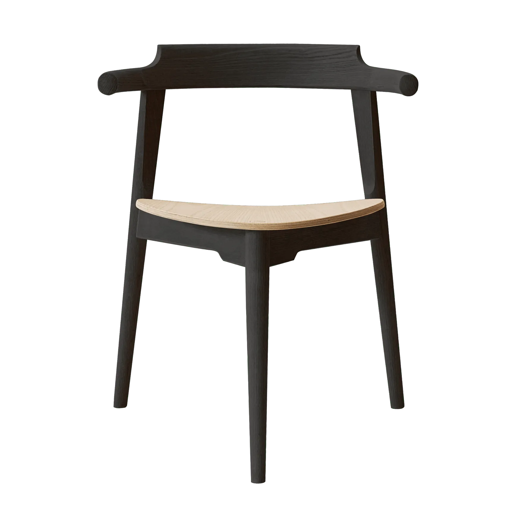 Pp_mobler_wegner_pp58_3_tripod_chair_tannictint_black_ash_soap-1 | ScandinavianDesign.com
