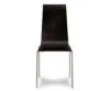 Original Cobra Chair 1990 Mattias Ljunggren angled chrome steel frame birch seat Källemo debut design