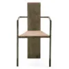 Jonas Bohlin's iconic Concrete Chair from 1981, crafted from iron and concrete as his graduation project at Konstfack. Produced by Källemo in a limited edition of 100 pieces, it challenged conventional Swedish furniture quality concepts.
